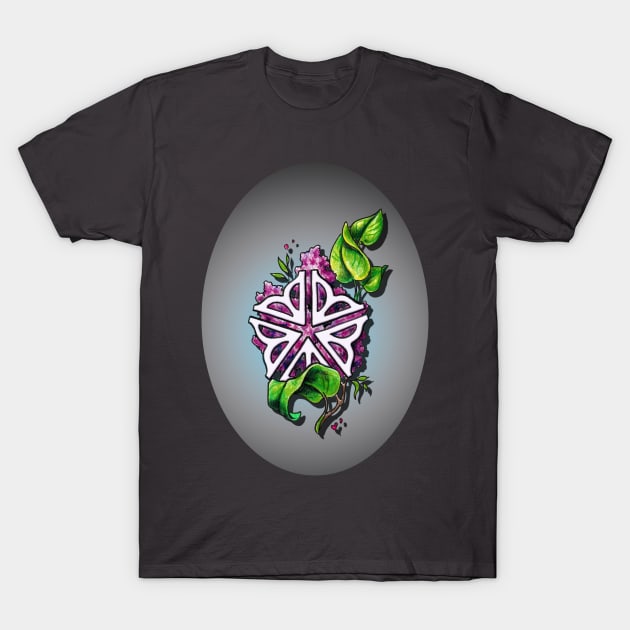 Rochester Flower (Lilac - Rochester NY) T-Shirt by justteejay